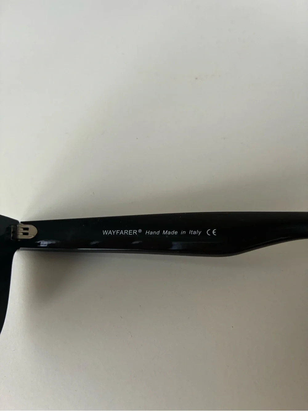 Ray-Ban Black Wayfarer Sunglasses with Dark Lenses